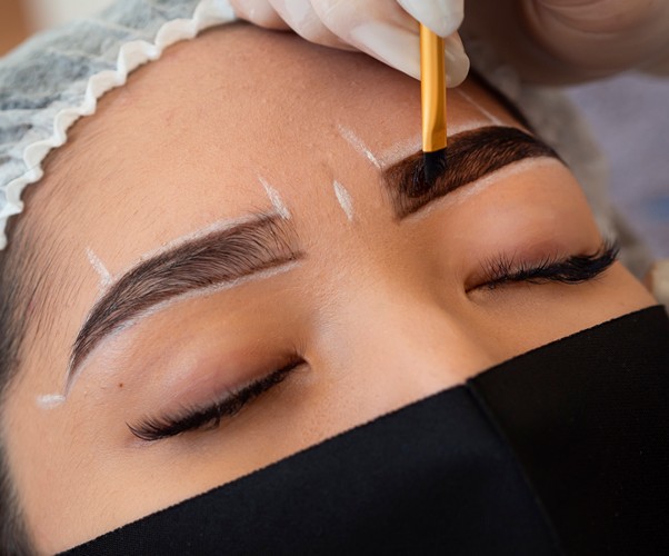 Reception area at Monaco Beauty salon